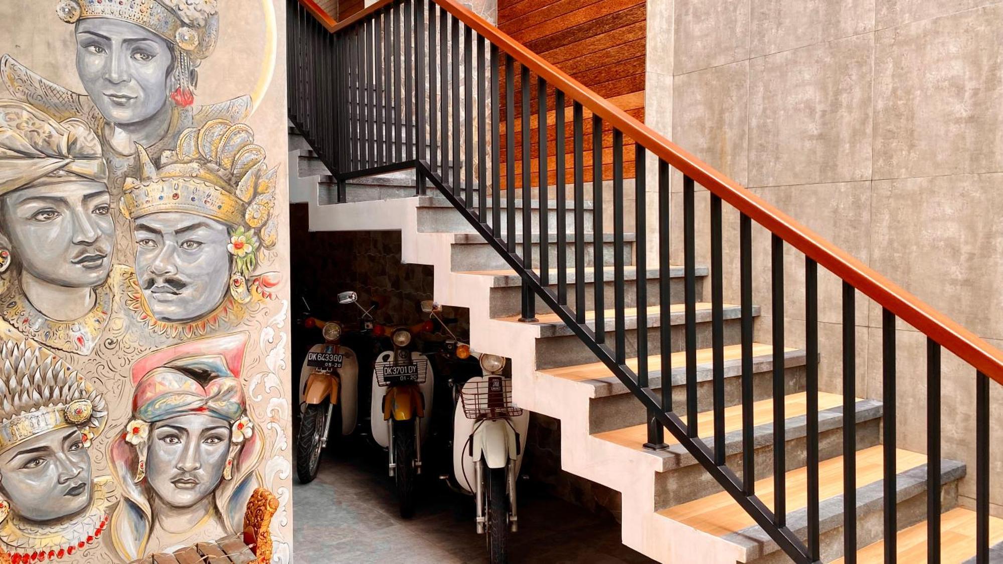 Sandat Hotel Legian Buitenkant foto